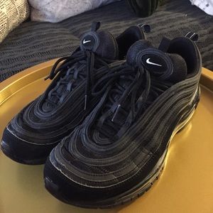 NIKE AIR MAX 97 BLACK SIZE 10.5